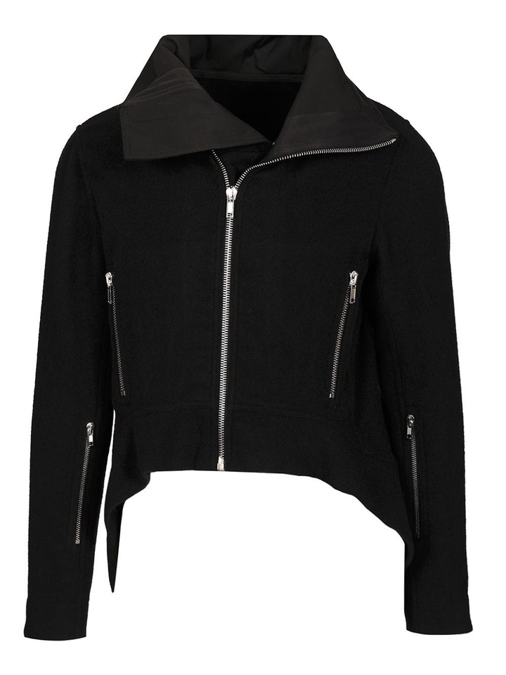 Rick Owens Exploder Coats - Black | b8d590226bcd6073b4ec1637e68764a7a9aceab5
