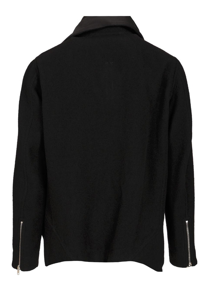 Rick Owens Exploder Coats - Black | 81a5f4a85ca601ce577272b06f7dc7e7c4a98365
