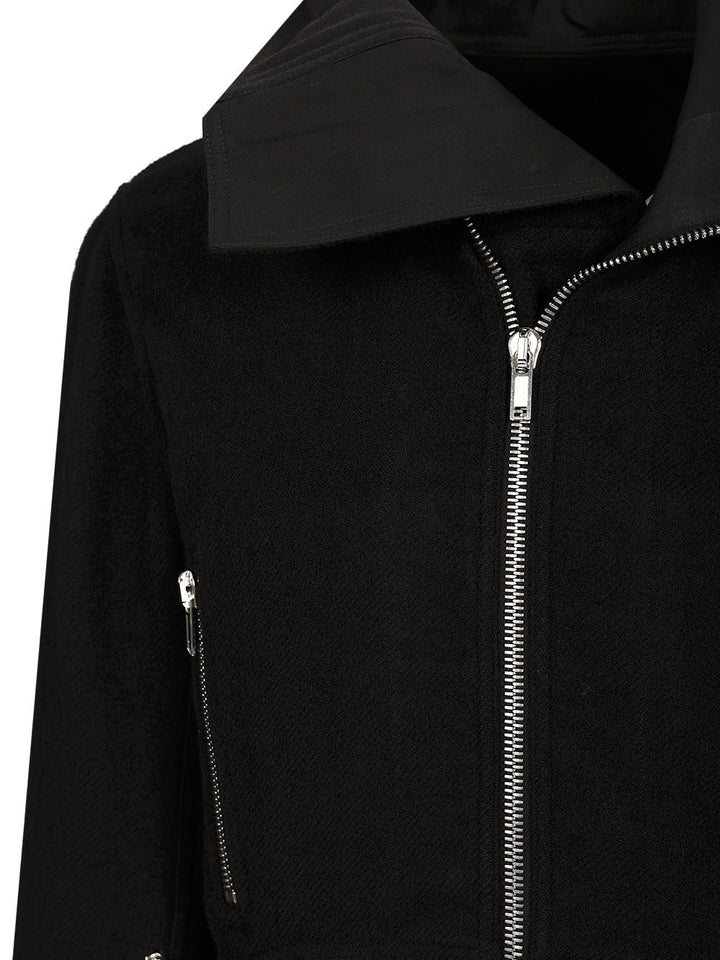 Rick Owens Exploder Coats - Black | 7bd61afd903e403242de9668889a98e5b128b968
