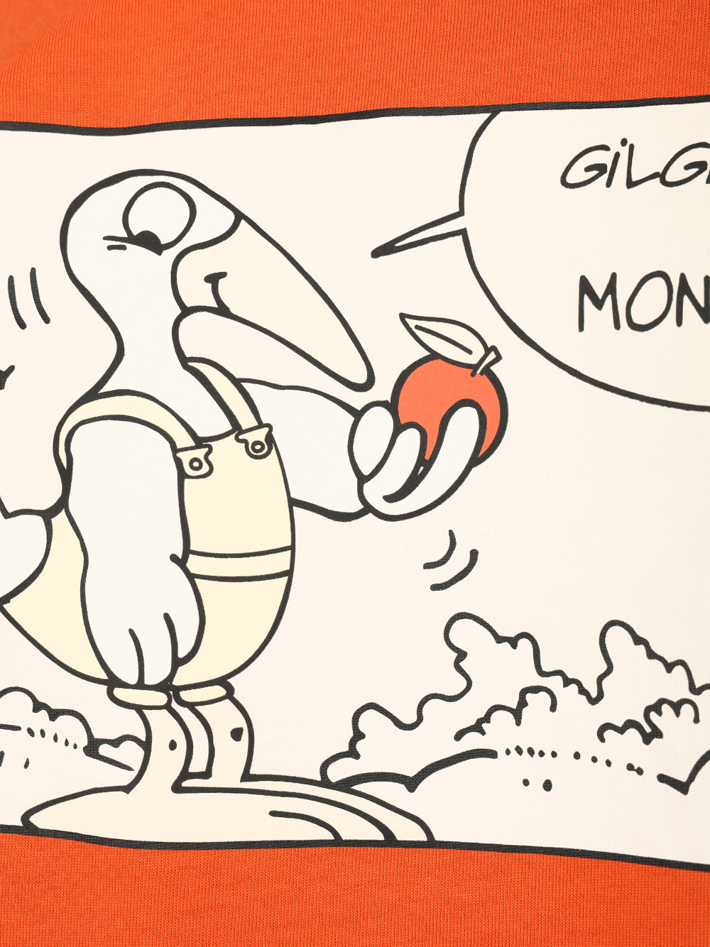 Moncler Genius Cotton T-Shirt - Orange | 9f6e54b6eae484d81135f171d0c833bbcf3c1ca4