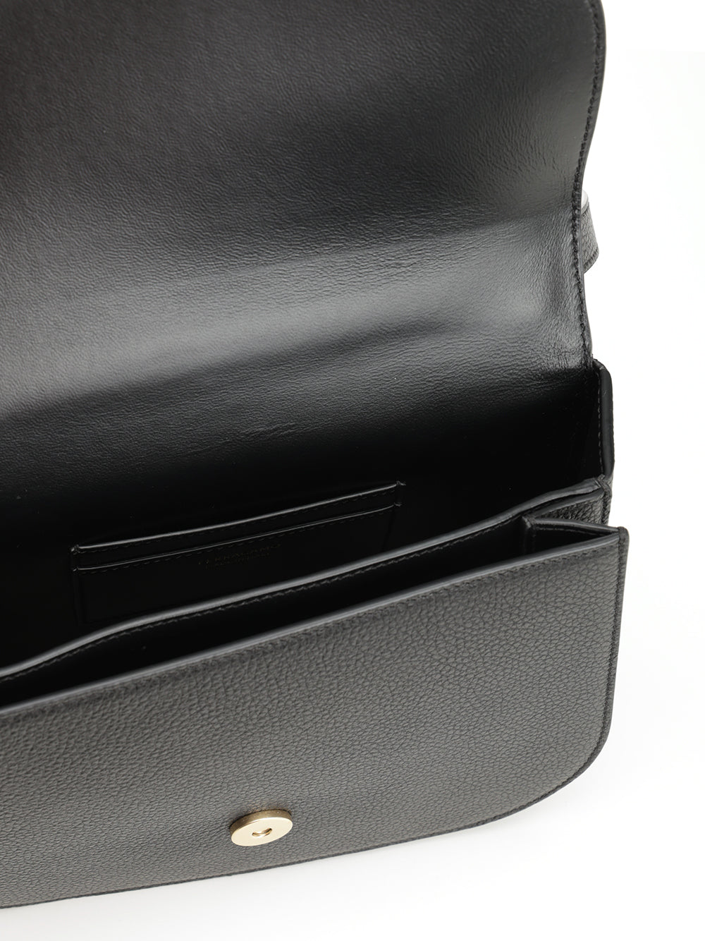 Ferragamo Double Gancini Shoulder Bags - Black | 32b92fa402e7e87afc02a5dcc1f4626c18474c7b