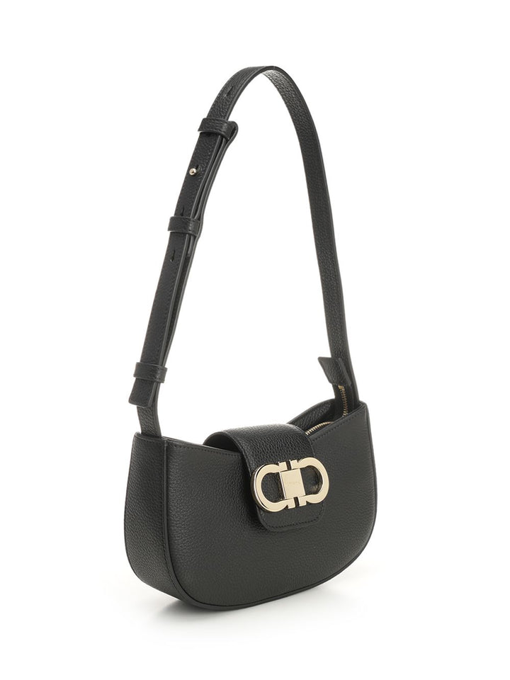 Ferragamo Double Gancini Small leather goods - Black | a74766fa36a9f6c43cd5d937dc8487e0e217eda4