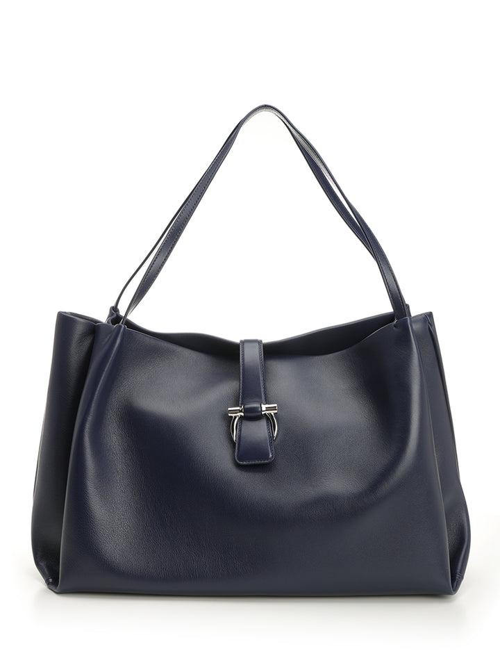 Ferragamo Tote Bag Shoulder Bags - Blue | 48268db36abf6680b4d6359144b8e15e0d5d808c