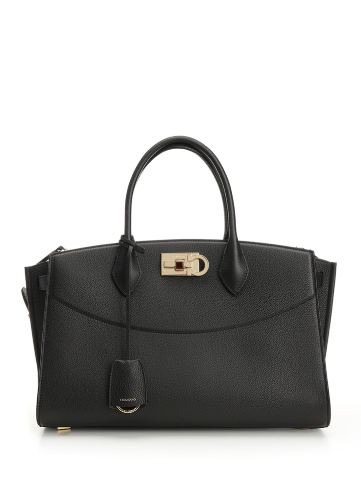 Ferragamo Top Handle Bag Handbags - Black | 221f45b4765dfc6faeb8a829c9e1aba463face1b
