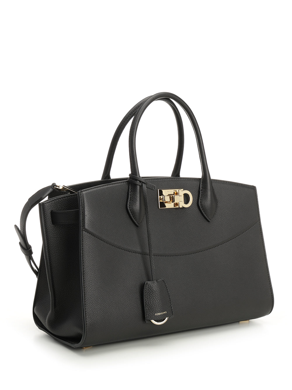 Ferragamo Top Handle Bag Handbags - Black | 233d428a367f98b7a57a9431fb0ba9f69a7064d4