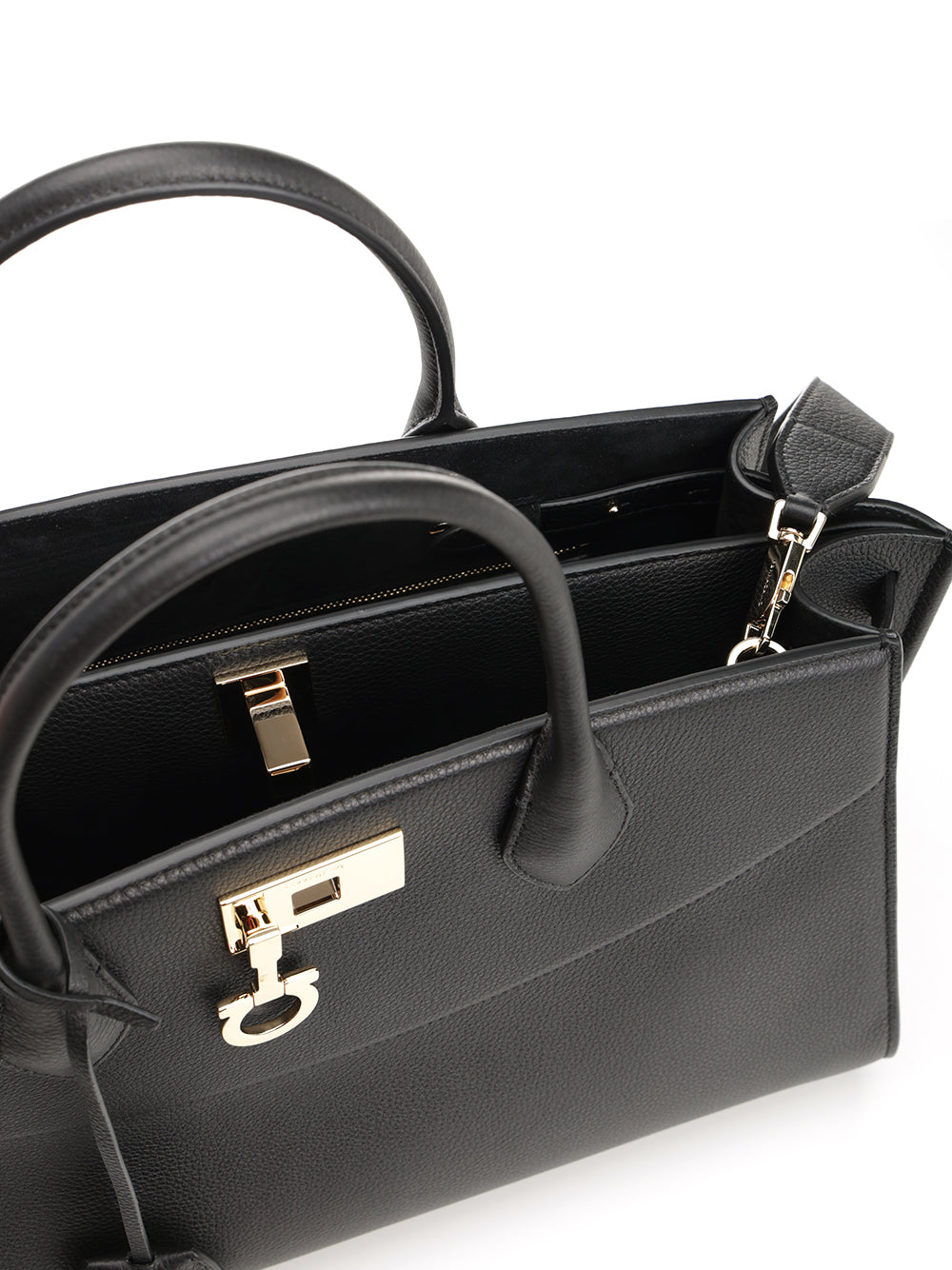 Ferragamo Top Handle Bag Handbags - Black | 27402a075cc23d6ac5478199d6717875cfe422ab