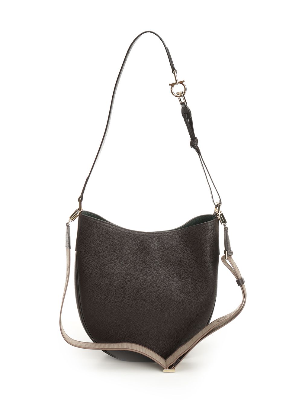 Ferragamo North-South Shoulder Bags - Brown | 34ed4765793df4611de63857c4625537eb2ca742