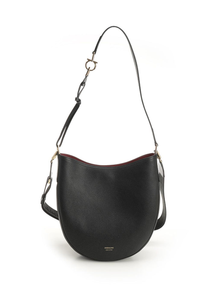 Ferragamo North-South Shoulder Bags - Black | ef60f3c22674887737a7137cdfa8f2e4c664491e