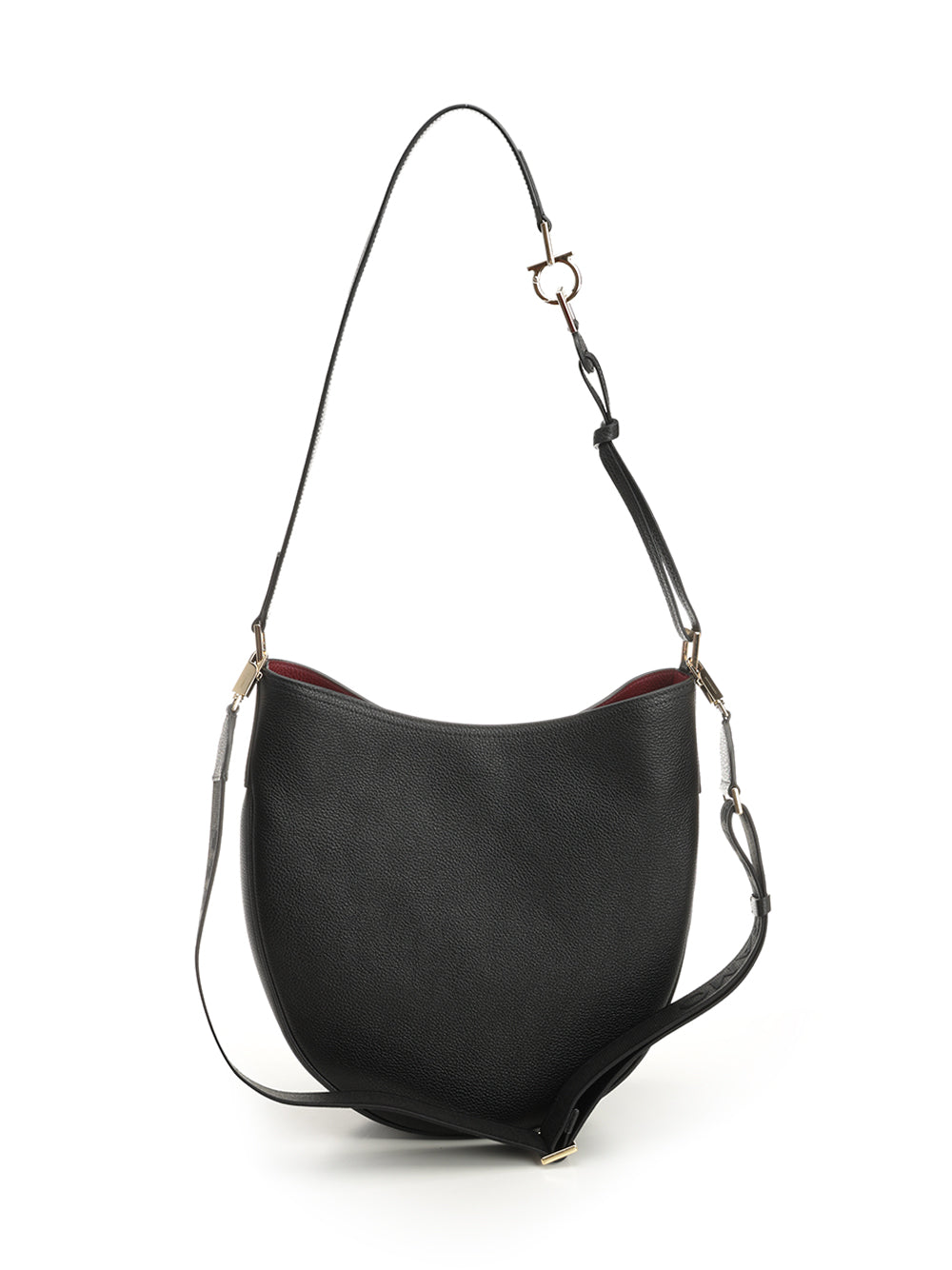 Ferragamo North-South Shoulder Bags - Black | 2e4f9ea1a977f1e63ad2d29f124bf92dff80c2fd