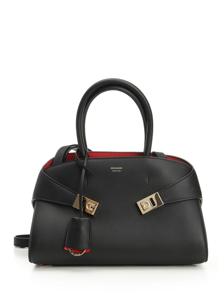 Ferragamo Hug Handbags - Black | d2e849021c81cfc8362321f31b5b2ba2fb68118f