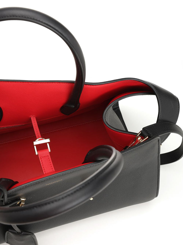 Ferragamo Hug Handbags - Black | 72e184fd93e89046a89f7e967aa06257f5e701b3
