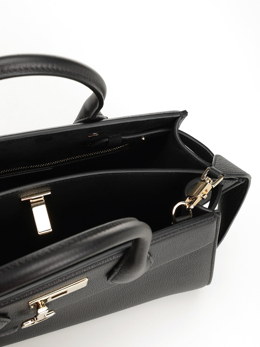 Ferragamo Top Handle Bag Small Handbags - Black | 03aa096a8bcebed52ca9451bbc32f49e53466fd4