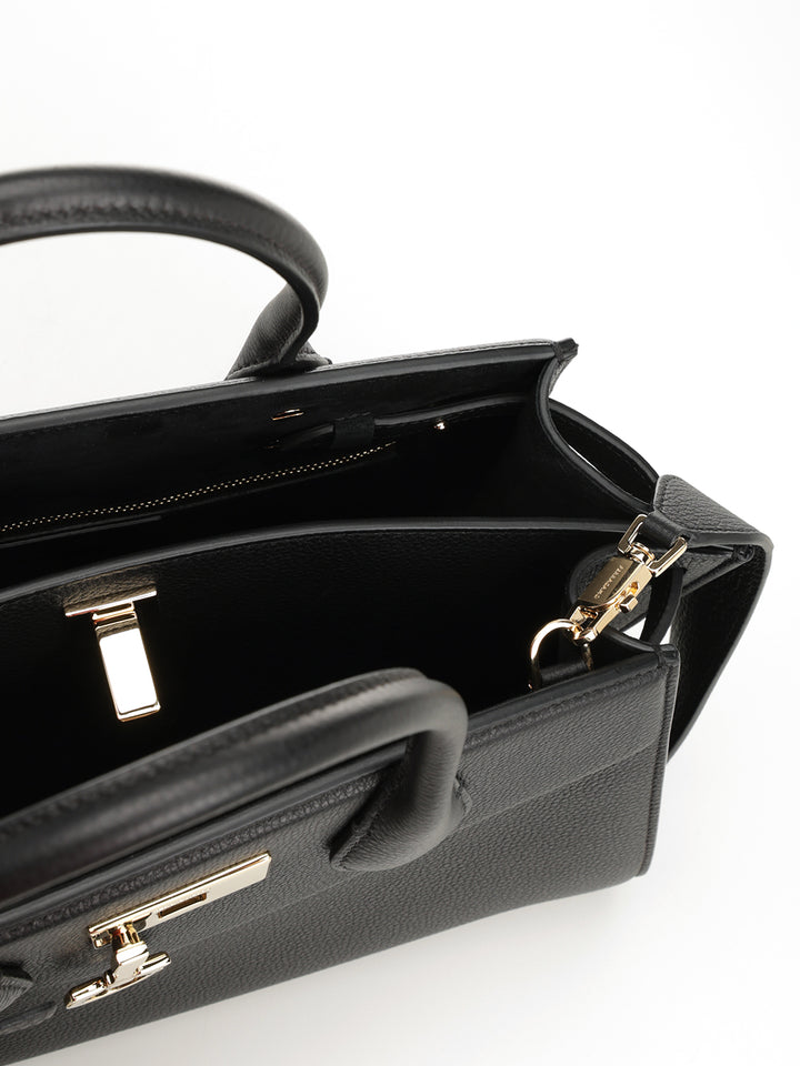 Ferragamo Top Handle Bag Small Handbags - Black | 03aa096a8bcebed52ca9451bbc32f49e53466fd4