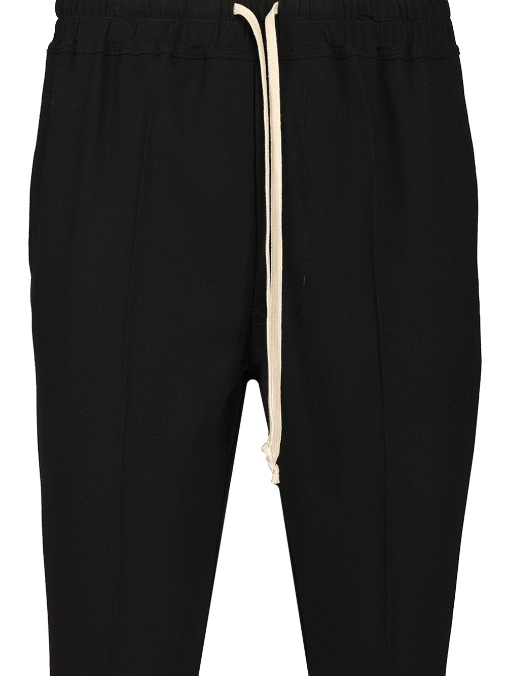 Rick Owens Wool  With Drawstring Trousers - Black | 8d89644ce6821057120608e0ea1cda7032fc5d1f