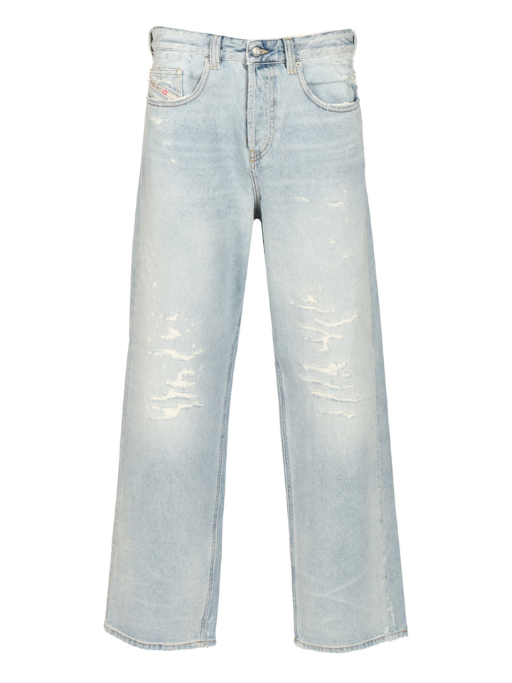 Diesel 2001 D-Macro 0dbeb Jeans - Light blue | cc2ed3fd094ce97a13c015be71a351627b4957b2