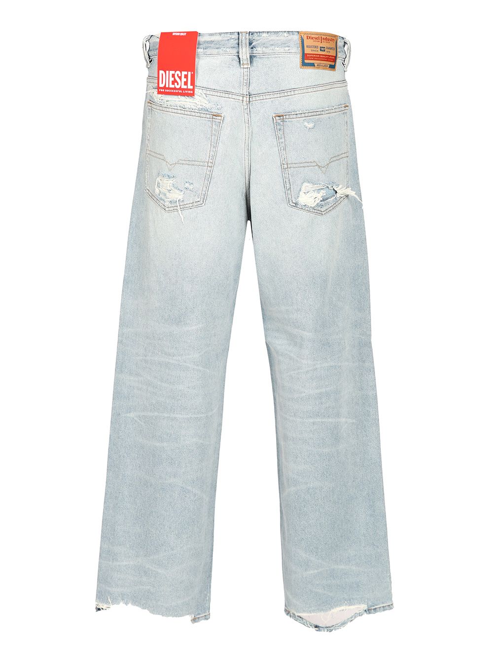 Diesel 2001 D-Macro 0dbeb Jeans - Light blue | 15210168643a2f320f6e53b5902f80e89b972631