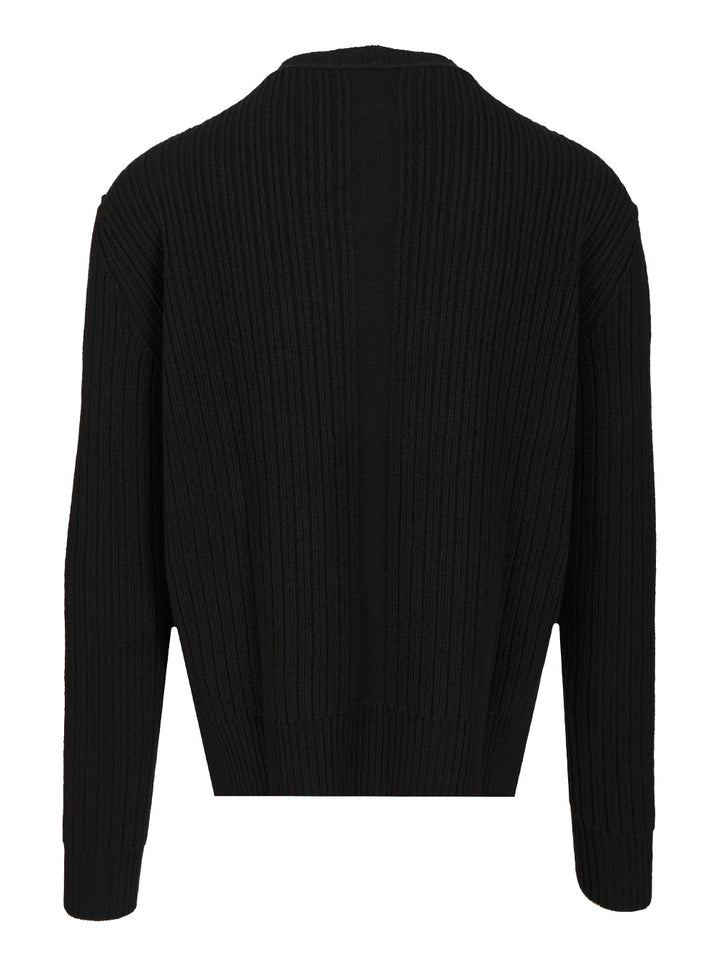 Rick Owens Fisherman's Sweater Knitwear - Black | 4dd6bf602bacc788837a3855eaaca2dbd214645a