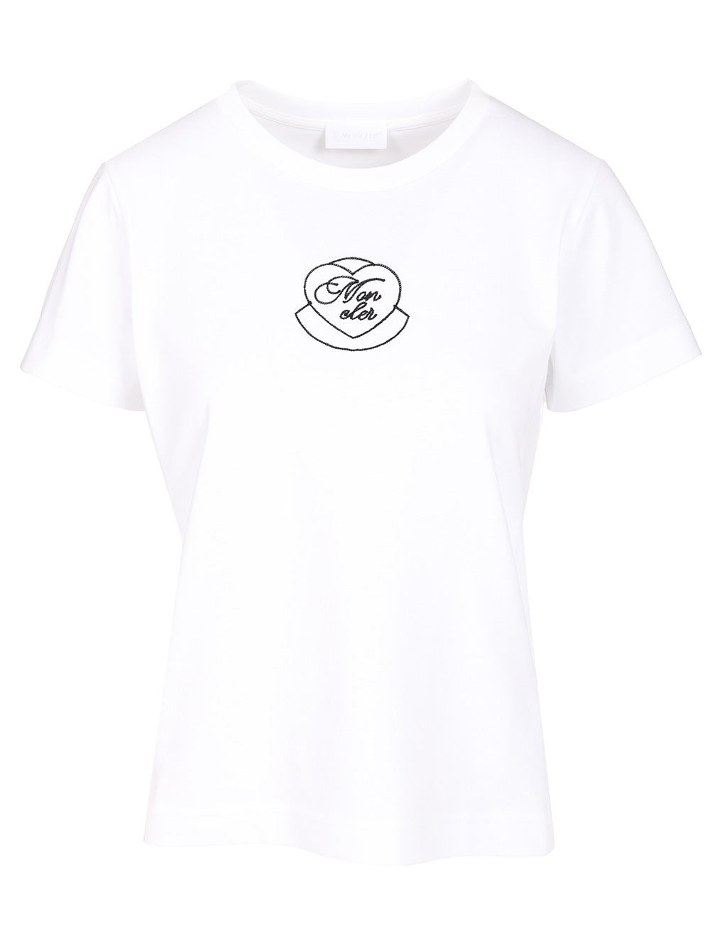 Moncler Cotton T-Shirt - White | 3d078f24daee2362f9c90aa9663df3a8f702da37
