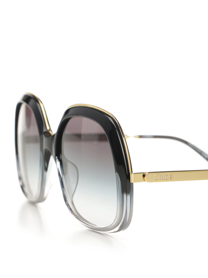 Chloe' Square Sun Glasses - Grey | 45aaf918f9821e3eeedd6d6b1fd38818207bf194