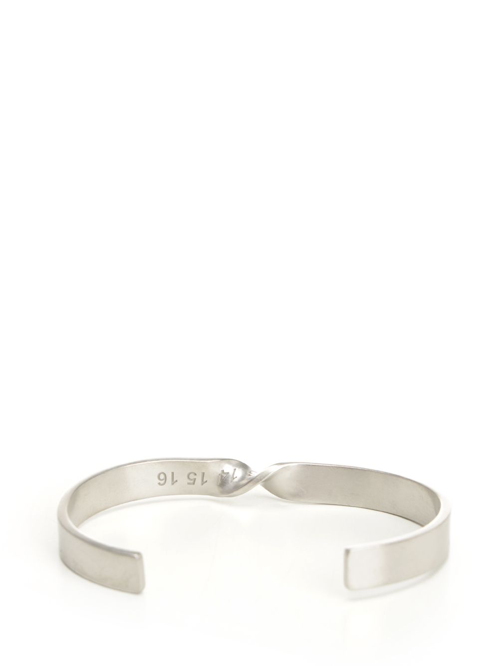 Maison Margiela Numeric Silver Bracelet Jewelry - Silver | 9b418e4a0e478287e471da1ae35b5fd797414af0