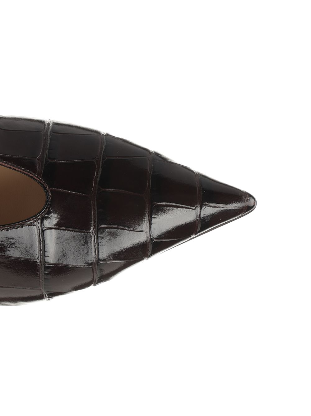 Le Monde Beryl Babouche Kitten Pumps - Brown | ee1ff7b6cd4b9a04e1c60746debf0d94ae43c58a