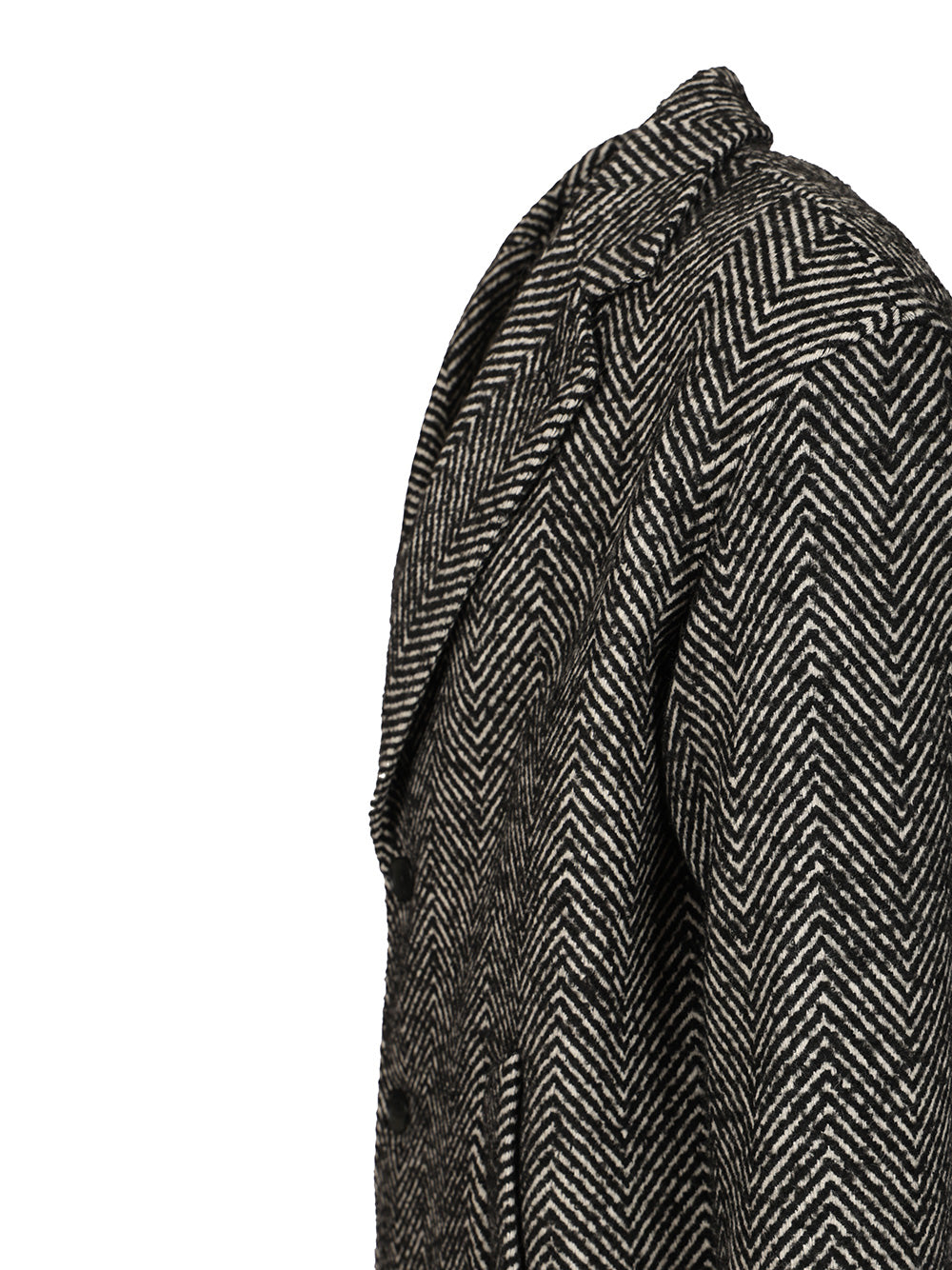 Herno Wool Chevron Coat Coats - Multicolor | 7090b2a20f83eb9218070878bd6ea0a291b98210