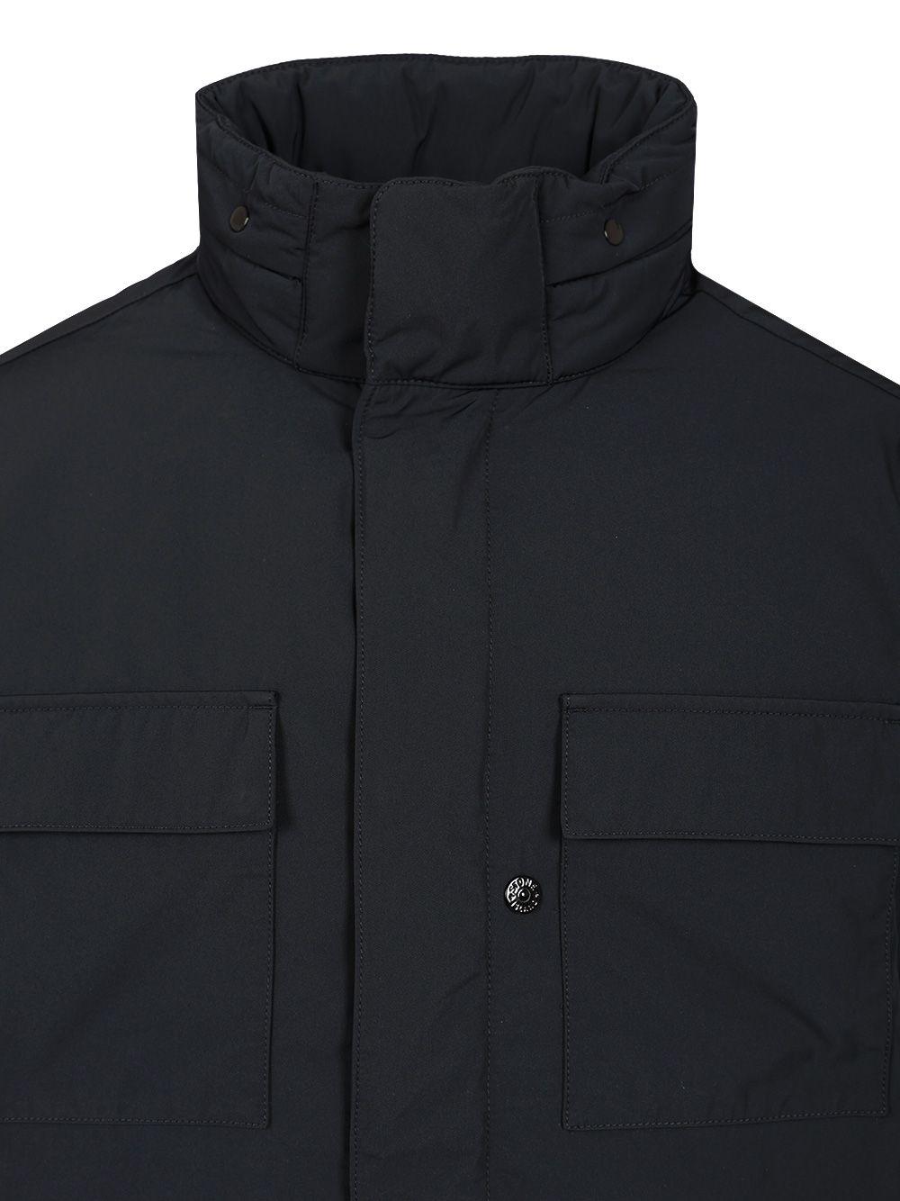 Stone Island Padded Field Jacket In Micro Twil Jackets - Blue | f03c1a650b5d2c55c65590ae4052fdd5cf29378a