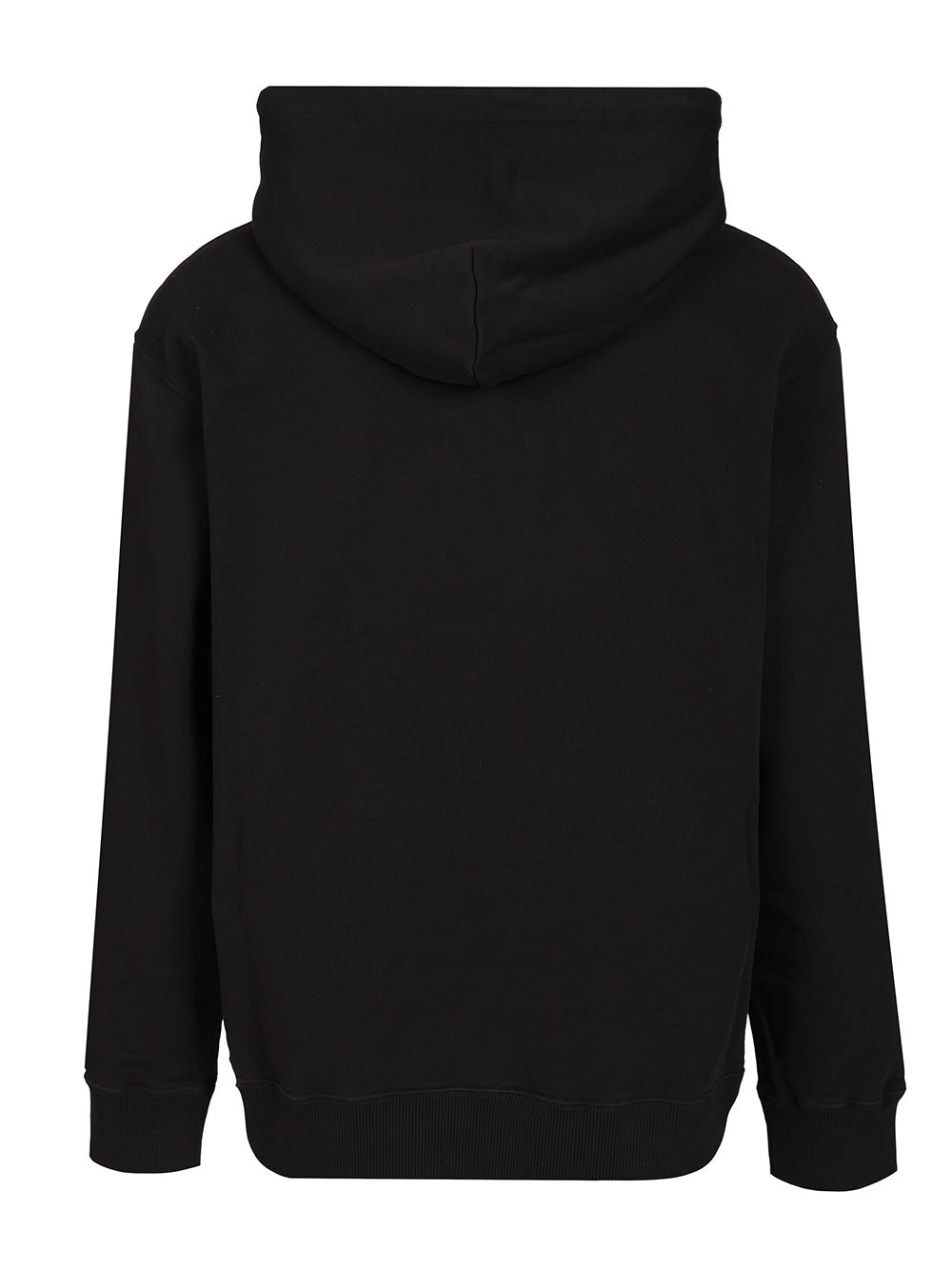 Mm6 Maison Margiela Cotton Hoodie Sweatshirts - Black | 8ff16097f054d9af2ea8977b02c300c58de4c63e