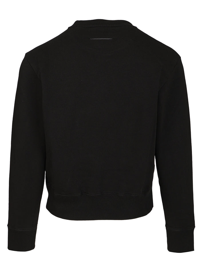 Mm6 Maison Margiela Numeric Sweatshirt Sweatshirts - Black | 361e87ba474559659494939ba12a27c894e03bd1