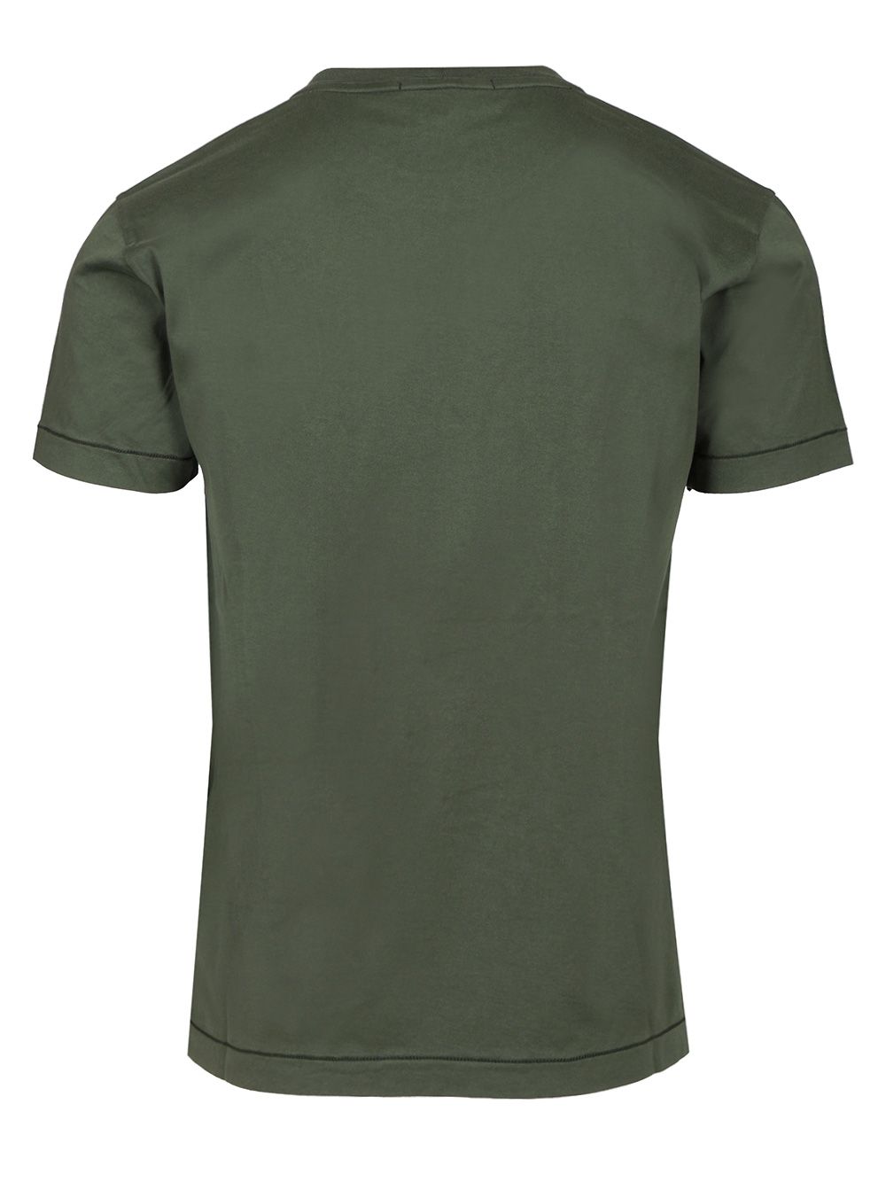 Stone Island Short-Sleeved Cotton Jersey T-Shirt - Green | 738eab4b580f9132751e0c9bbafcda0dbd361652