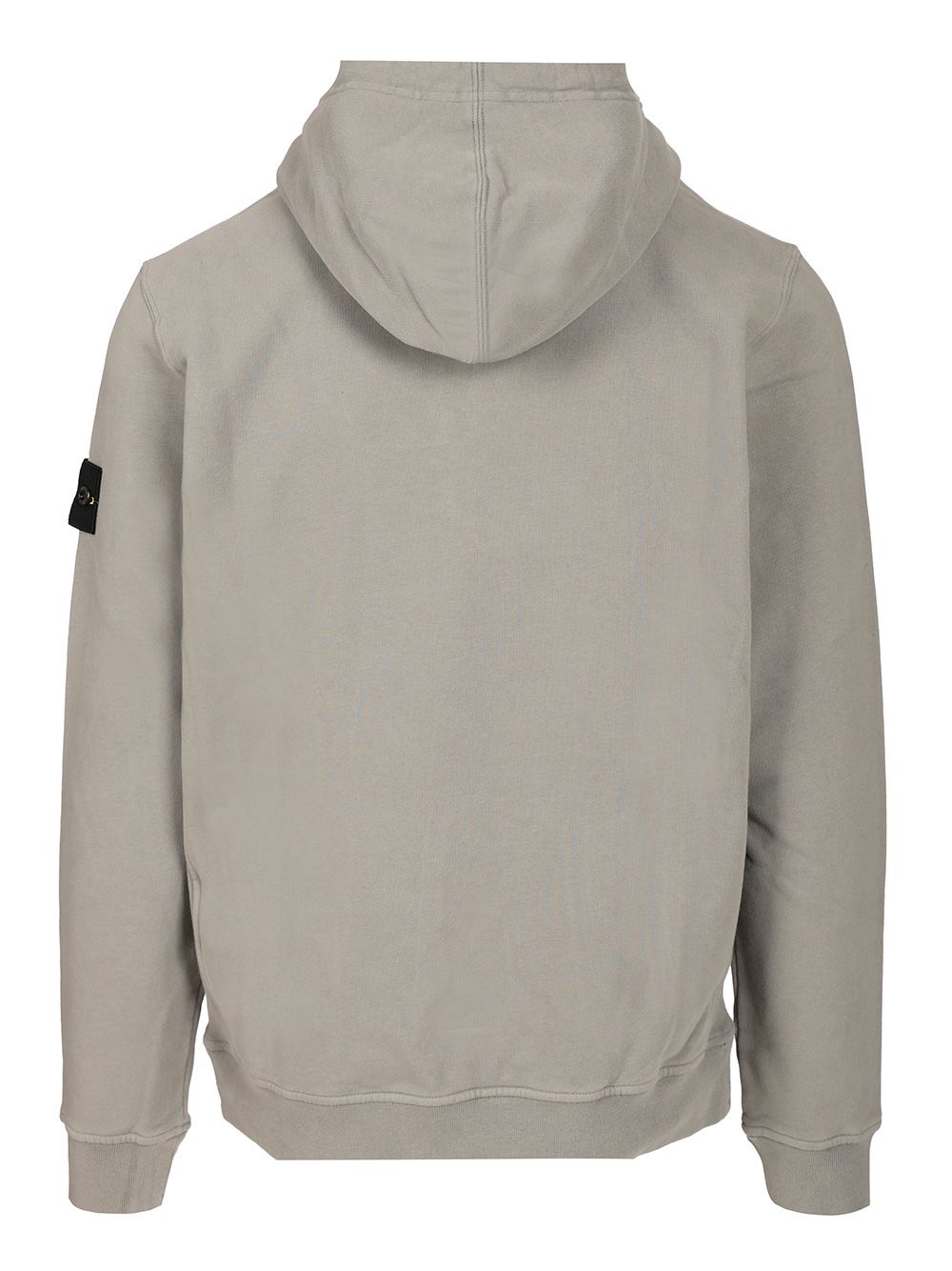 Stone Island Organic Cotton Hoodie Sweatshirts - Grey | 18066c8d22cada860e9e21827bb659037f104e06