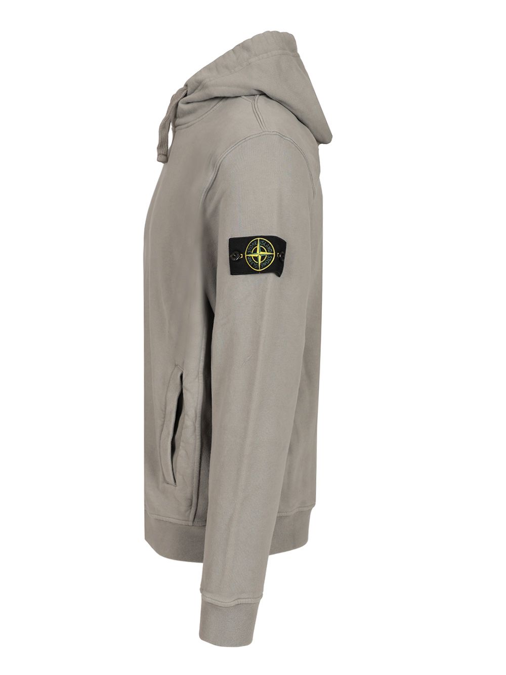 Stone Island Organic Cotton Hoodie Sweatshirts - Grey | af51af8b2207cbf8aa8fe1068735414244972e73