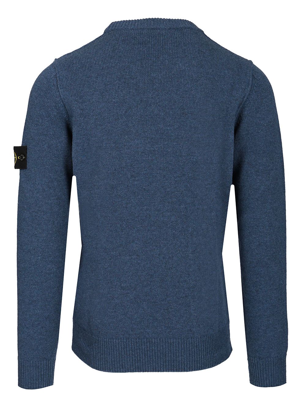Stone Island Lambswool Crewneck Sweater Knitwear - Blue | 44c7aea153ca654c40f312c6503e469706d2e223