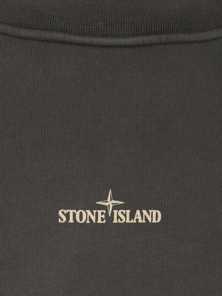 Stone Island Oversized Crewneck Sweatshirt Sweatshirts - Grey | 0c3fb10f1a9af1e0e4adfcdbb488fe63cb4c8497