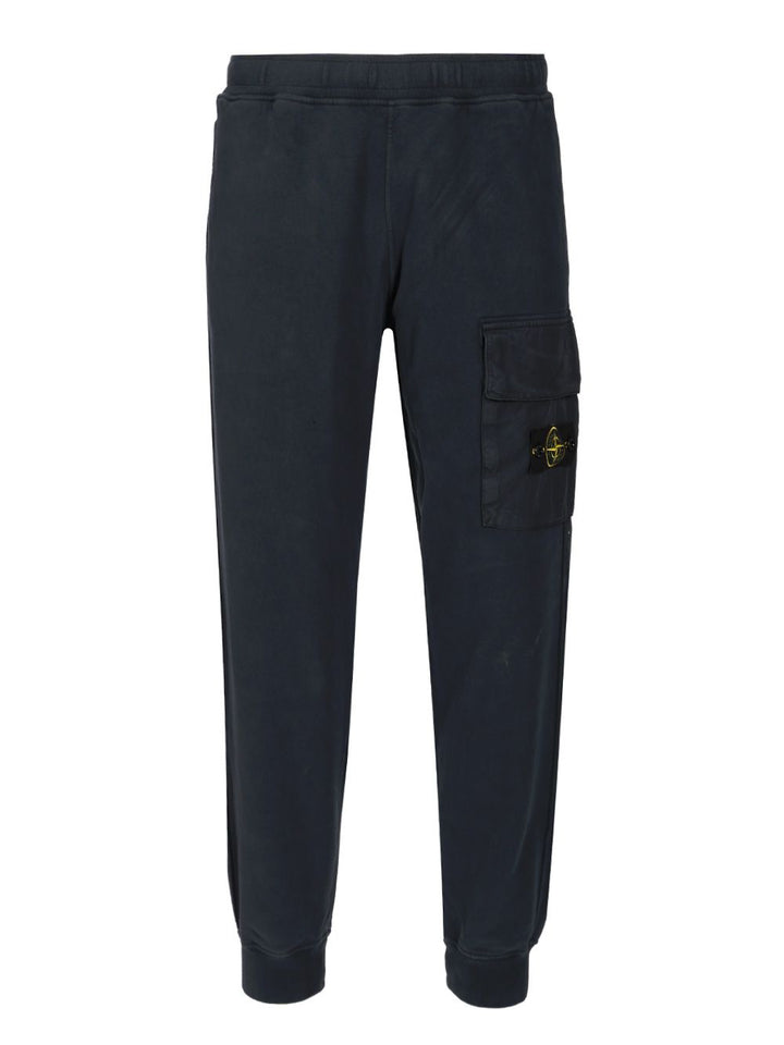 Stone Island Organic Cotton Sweatshirt Joggers Sweatshirts - Blue | c3cb43be218b9e5749c249369cc1588b527a1a48