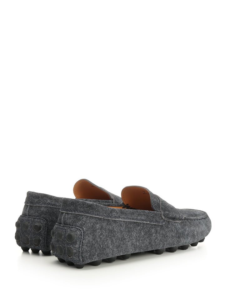 Tod'S Gommino Bubble Loafers - Blue | 2dca8caa403ffff0fab1ea7680a9f7f17b43d3a8