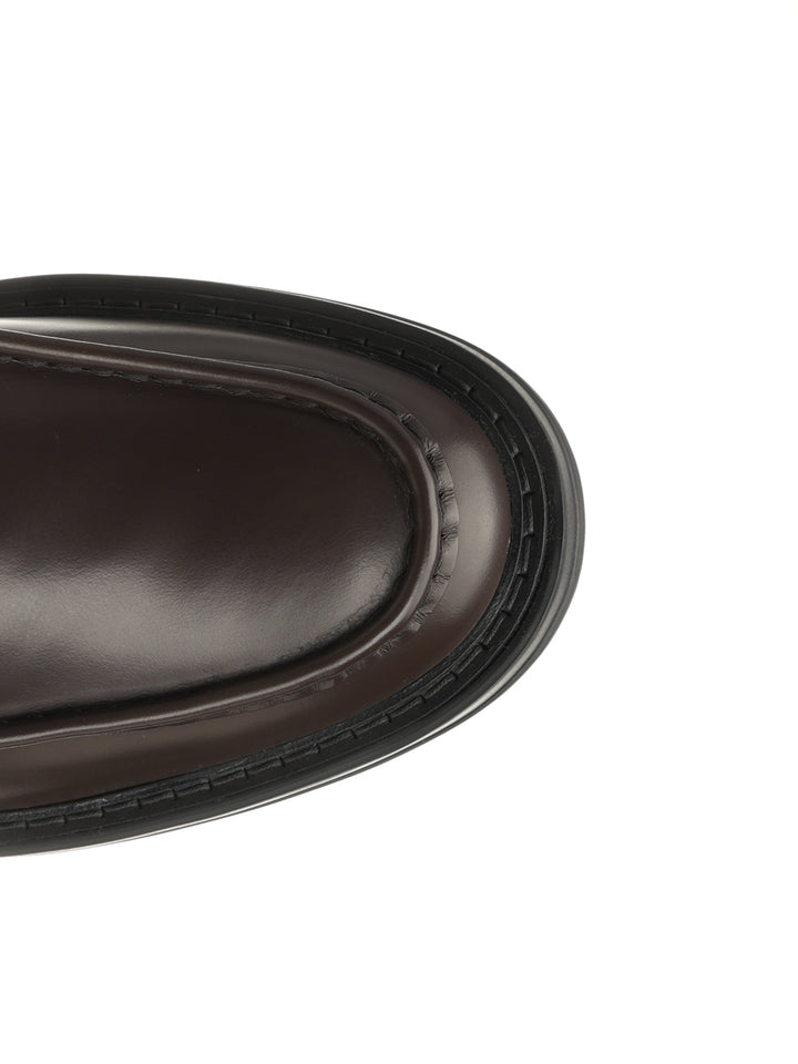 Tod'S Leather Loafer Loafers - Black | 83c13aa9e4696a87ee8a177226c5b15f2397be76
