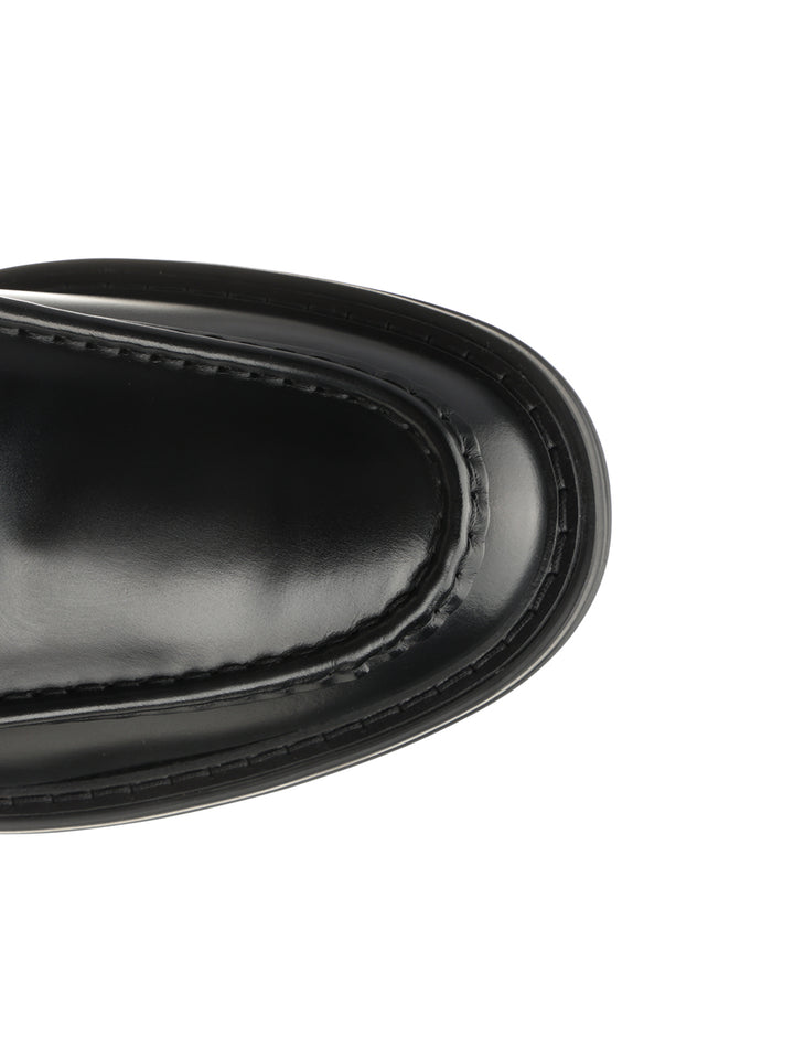 Tod'S Leather Loafer Loafers - Black | dfe9444c2c12730f18643981cb70645bbdcb9ba7