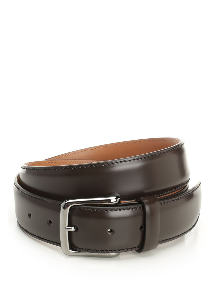 Tod'S Soft Leather Belt Belts - Brown | 372d2c69f7e05ae39df972189f373d0d4436ce28