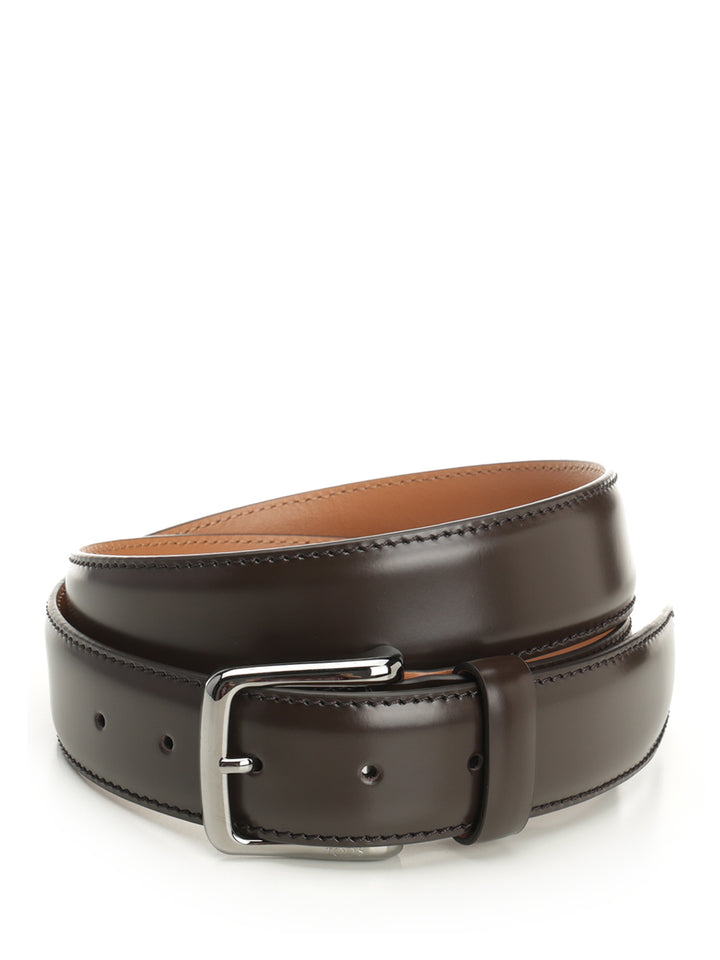 Tod'S Soft Leather Belt Belts - Brown | c0ab9a8b04e4f85064a443ba708d2ca6f2ed17f5