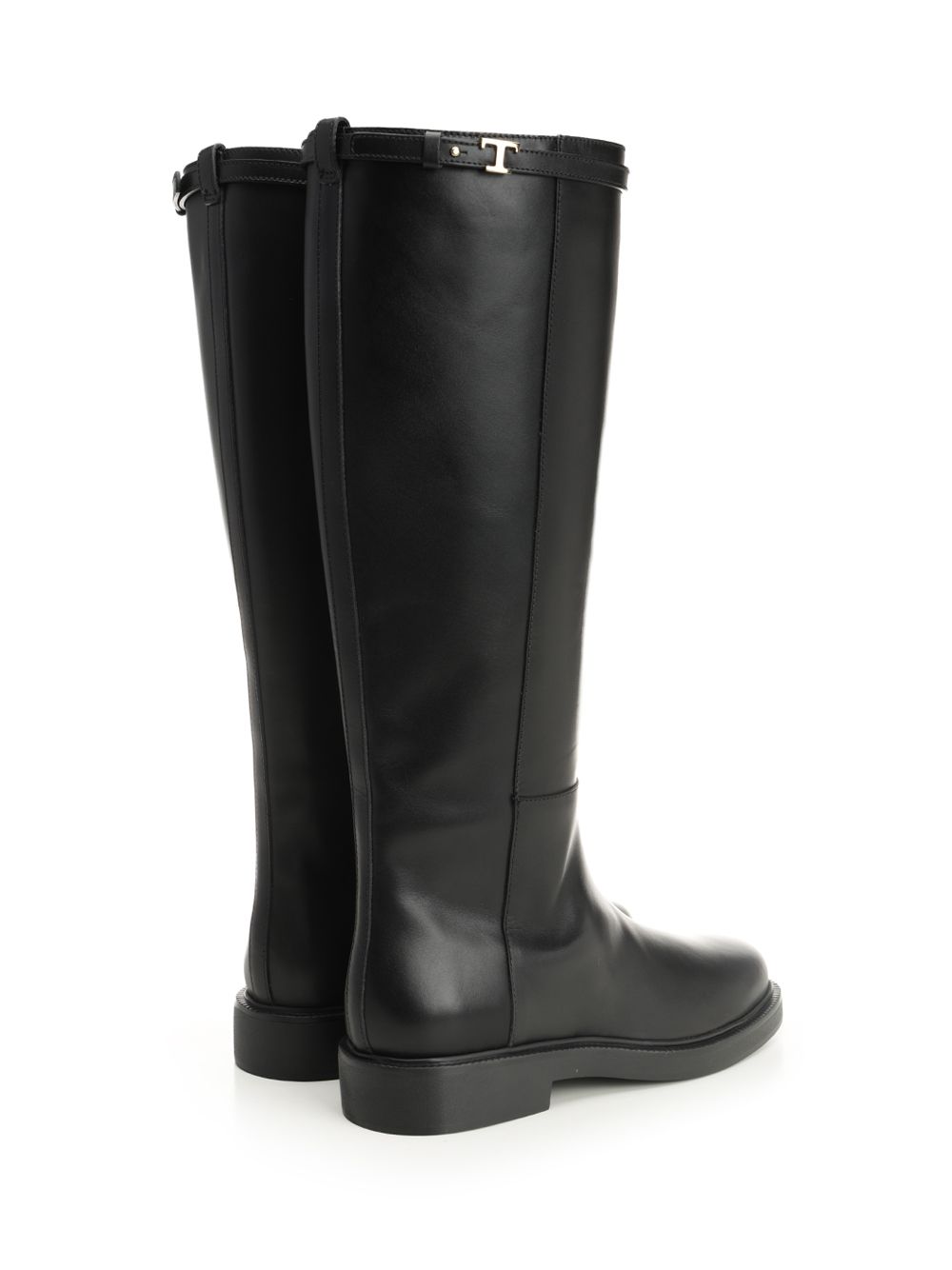 Tod'S Leather Boot Boots - Black | 4d3b627e43f1f25fa7d55d7df2a6e70bfcbec2cc