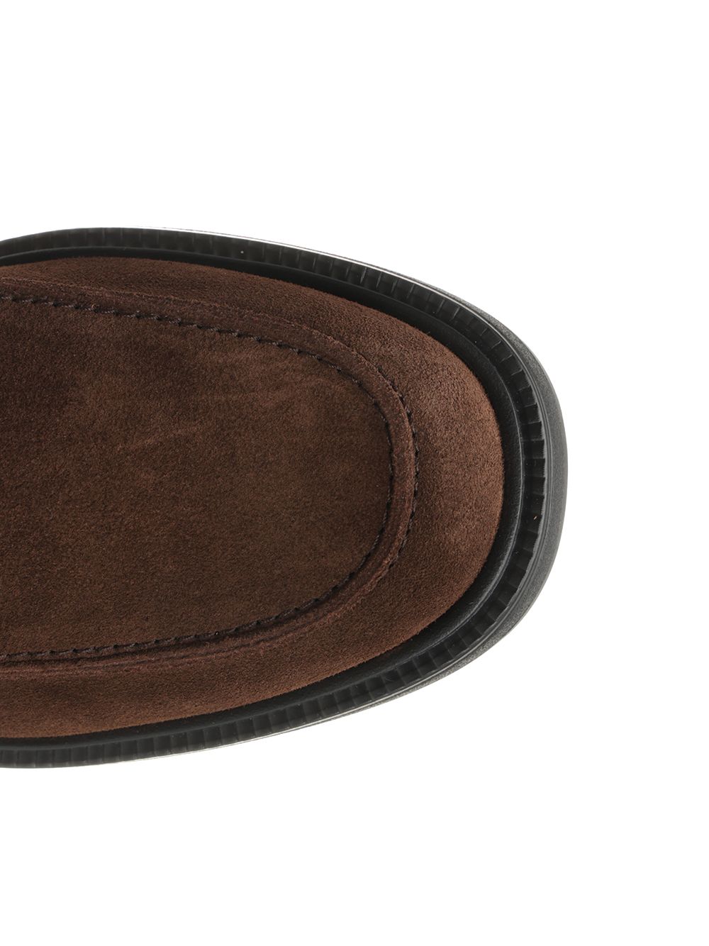 Tod'S Suede Calfskin Loafer Scarpe basse - Brown | 5317b9935a09b7da150cc90183582686674c105e