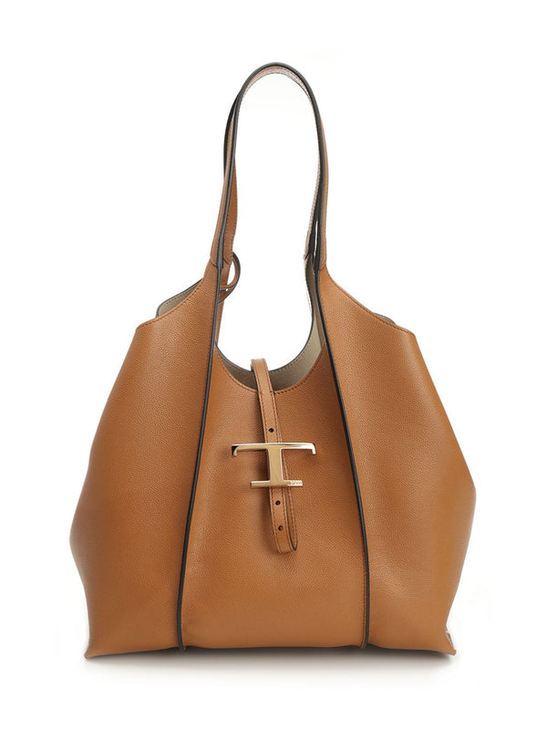 T Timeless Shoulder Bags Brown