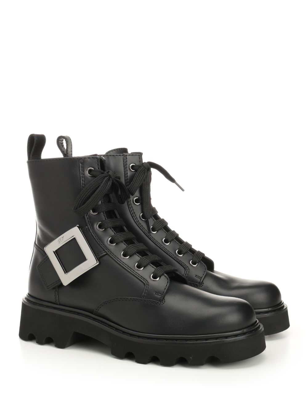 Roger Vivier Rangers Boots - Black | bf282538a13f0518e16410c5a59b38a71819a044