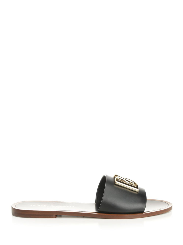 Dolce & Gabbana Calfskin Slides Scarpe basse - Black | bf33d7194a4fb4e582209e4d4241844ea4b6dd2f