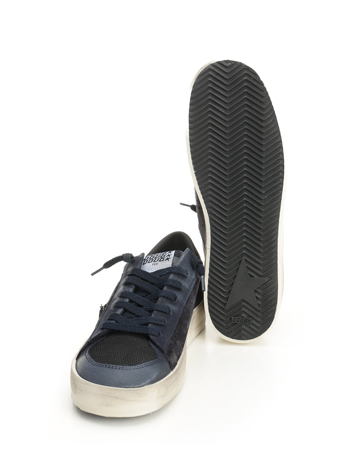Golden Goose Deluxe Brand Stardan Sneakers - Blue | 588e76976bce3ac2f8b2a871f899cb405e342dce