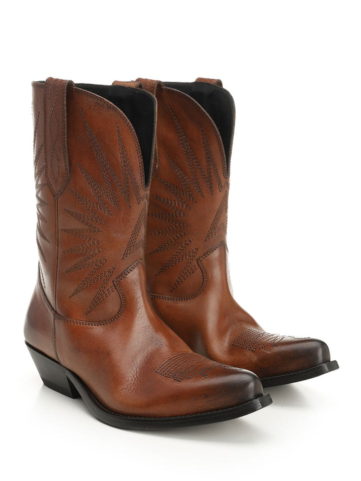 Golden Goose Deluxe Brand Wish Star Boots - Brown | 9a0b34291471305e9338c9e44feefc80946dc6d3
