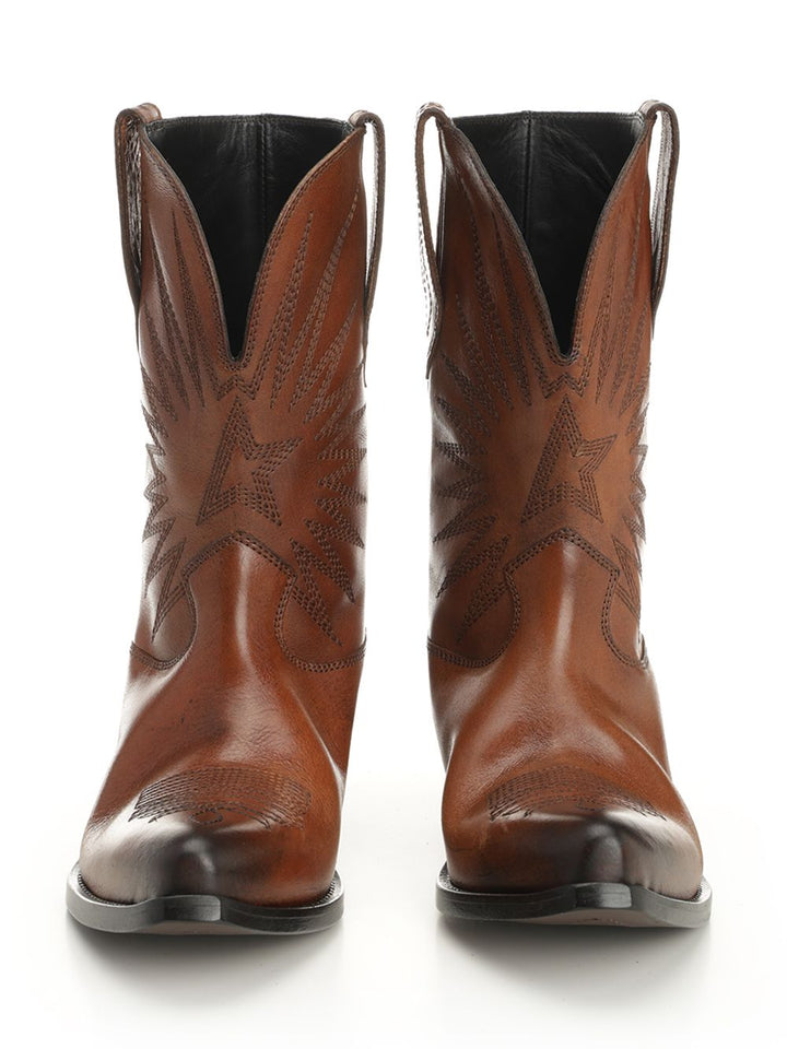 Golden Goose Deluxe Brand Wish Star Boots - Brown | ead90efa0d320a09adbadbdeeea0e593391cbe5b