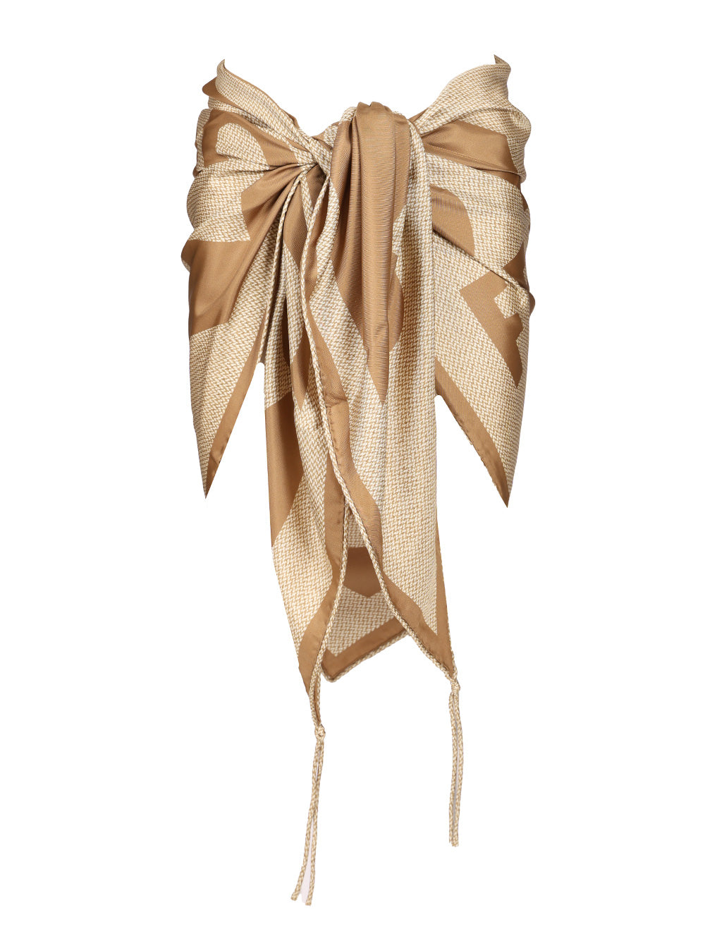 Ferragamo Silk Skirt Pareo Skirts - Beige | e2f166346c779fd191d732d100d4d50f42723b1f