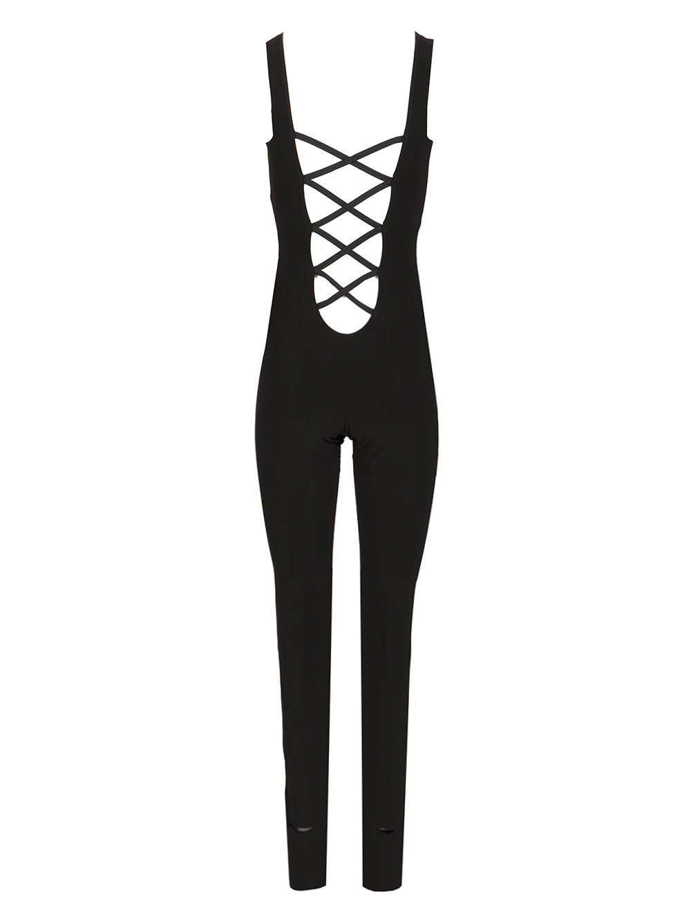 Norma Kamali One-Piece With Cross-Back Details Jewelry - Black | 0d7a5a149826c14d4e1663a4b845b70b332787b0